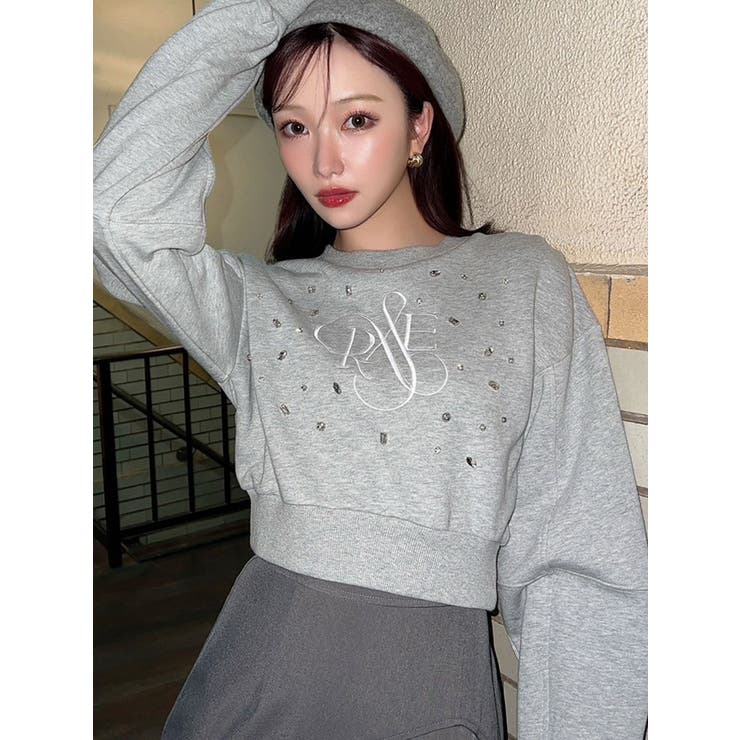 ニュアンスロゴスウェットプルオーバー | RESEXXY | 詳細画像1 