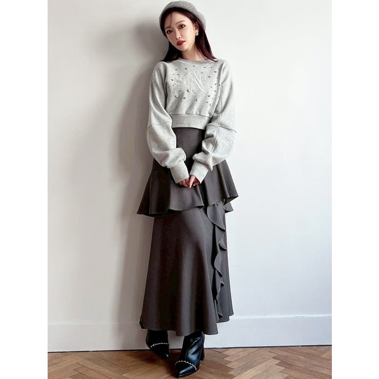 ニュアンスロゴスウェットプルオーバー | RESEXXY | 詳細画像13 