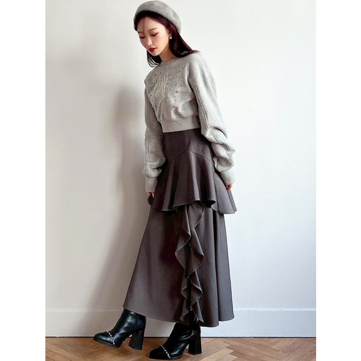 ニュアンスロゴスウェットプルオーバー | RESEXXY | 詳細画像15 