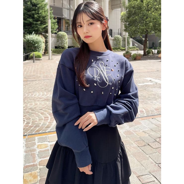 ニュアンスロゴスウェットプルオーバー | RESEXXY | 詳細画像2 