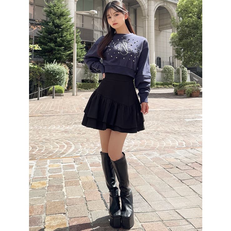 ニュアンスロゴスウェットプルオーバー | RESEXXY | 詳細画像6 