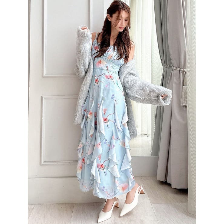 シャギーミディニットカーディガン | RESEXXY | 詳細画像14 