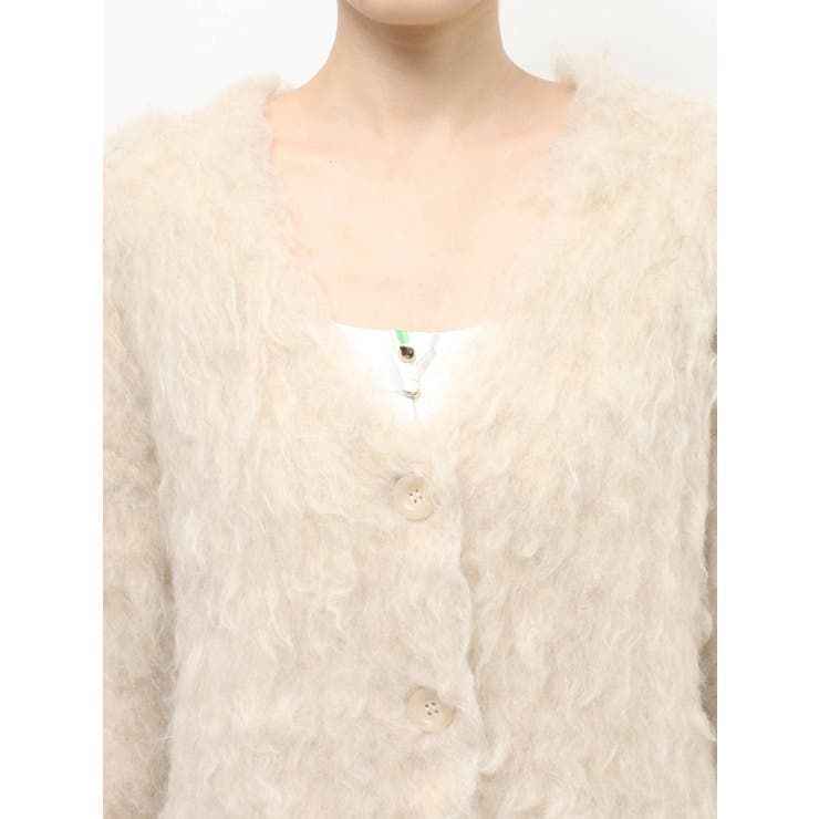 シャギーミディニットカーディガン | RESEXXY | 詳細画像32 