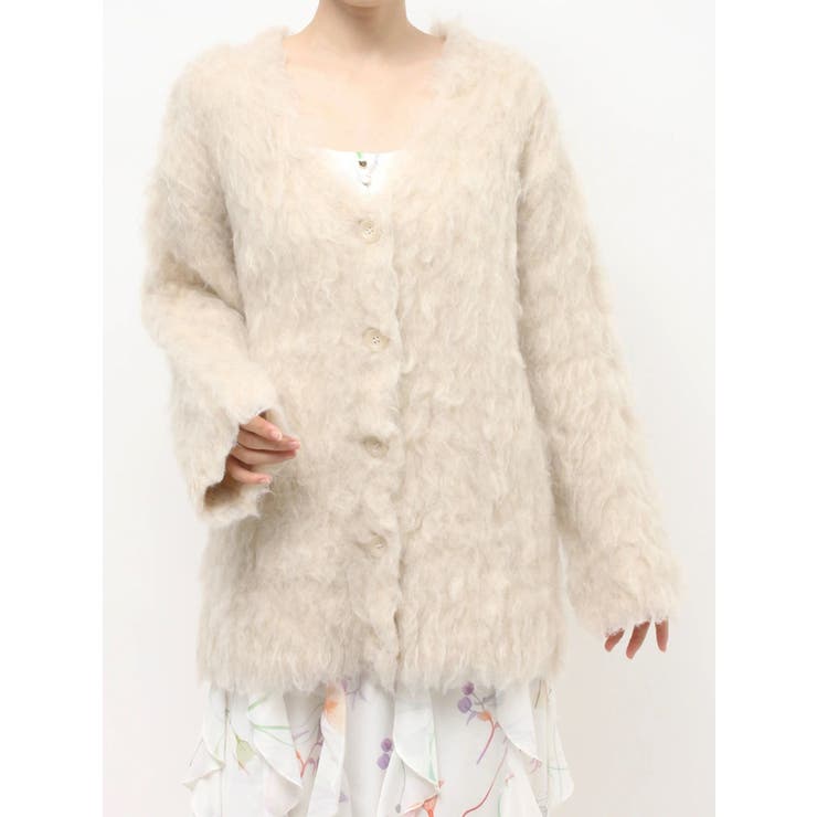 シャギーミディニットカーディガン | RESEXXY | 詳細画像42 