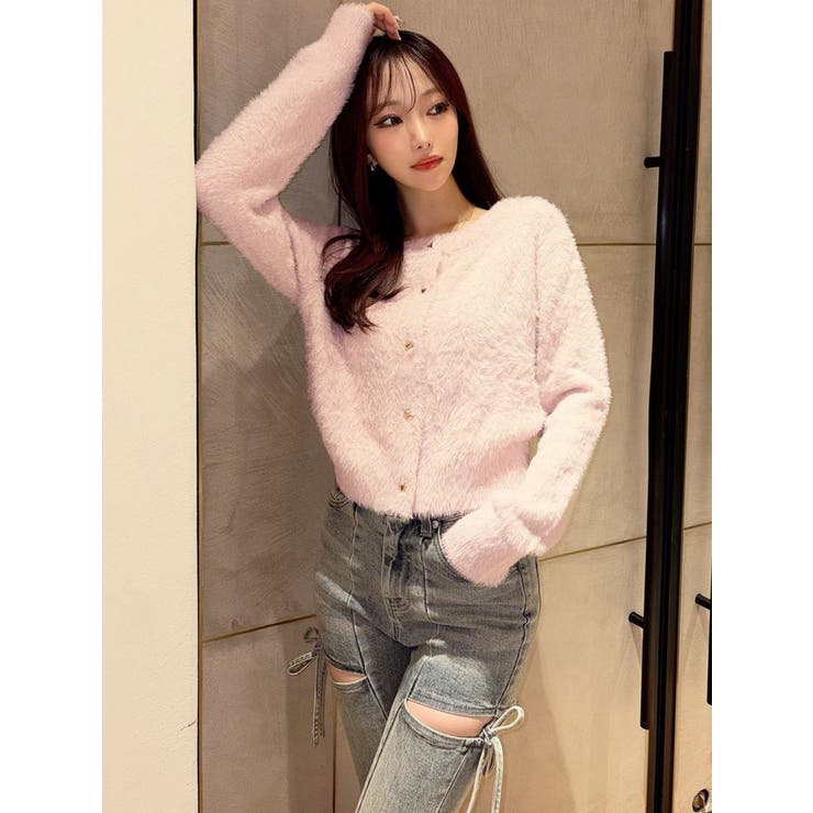 ラメシャギーカーディガン | RESEXXY | 詳細画像2 