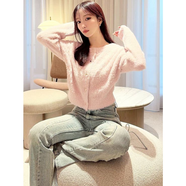 ラメシャギーカーディガン | RESEXXY | 詳細画像5 