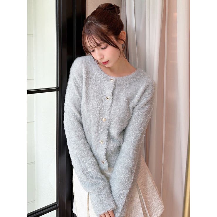 ラメシャギーカーディガン | RESEXXY | 詳細画像7 