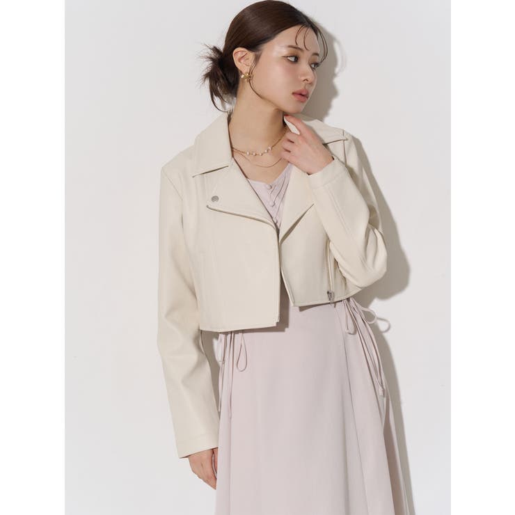 フェイクレザーライダースジャケット | RESEXXY | 詳細画像17 