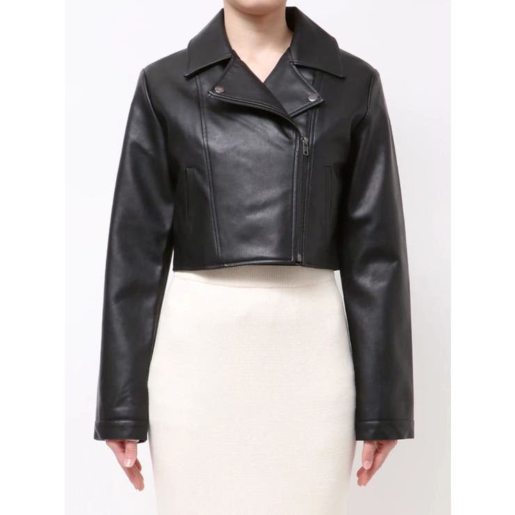 フェイクレザーライダースジャケット | RESEXXY | 詳細画像18 