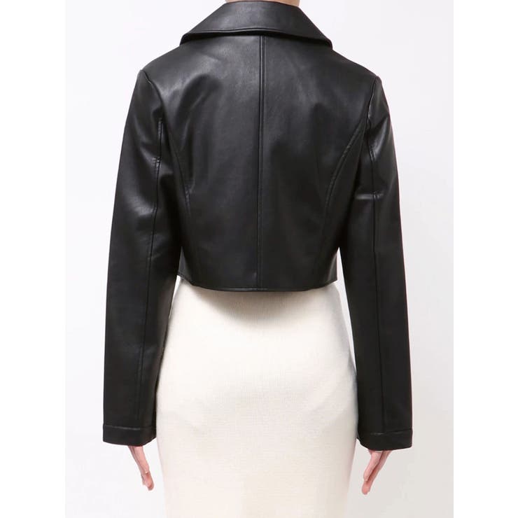 フェイクレザーライダースジャケット | RESEXXY | 詳細画像20 