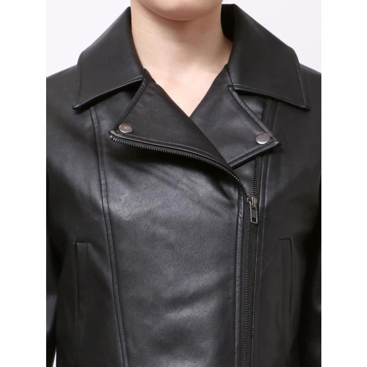 フェイクレザーライダースジャケット | RESEXXY | 詳細画像21 