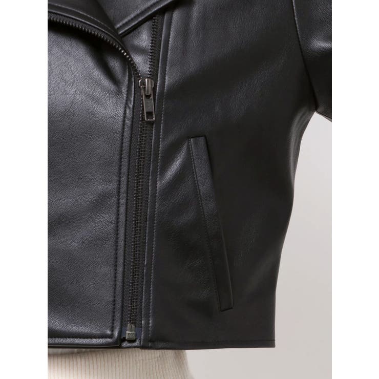 フェイクレザーライダースジャケット | RESEXXY | 詳細画像25 