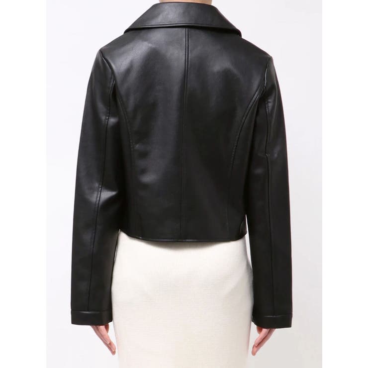 フェイクレザーライダースジャケット | RESEXXY | 詳細画像28 