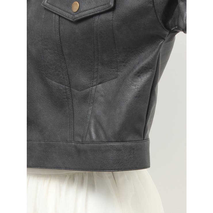 リボンスリーブショートブルゾン | RESEXXY | 詳細画像26 