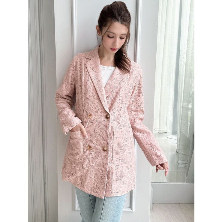 レースミディジャケット | RESEXXY | 詳細画像4 