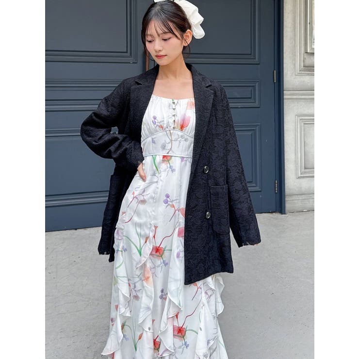 レースミディジャケット | RESEXXY | 詳細画像8 