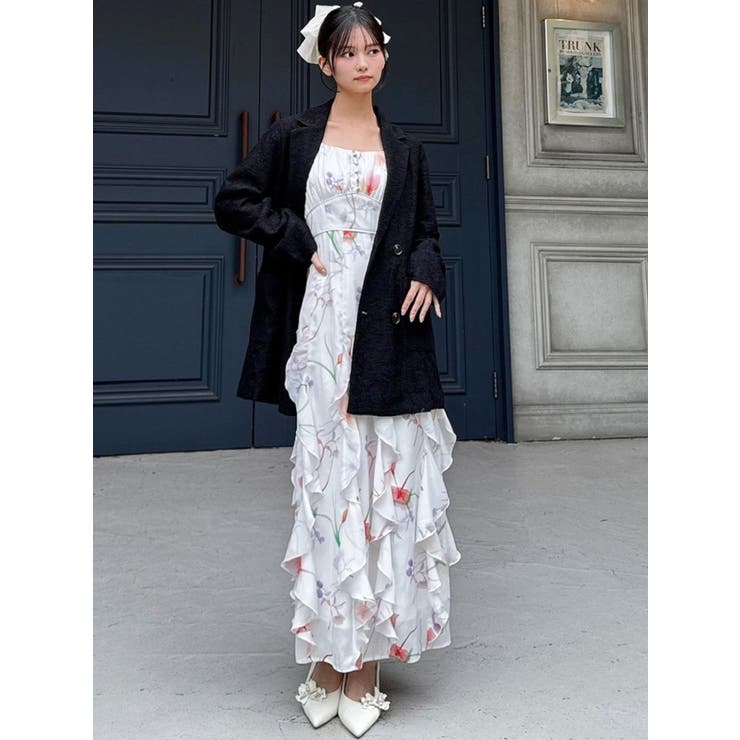 レースミディジャケット | RESEXXY | 詳細画像9 