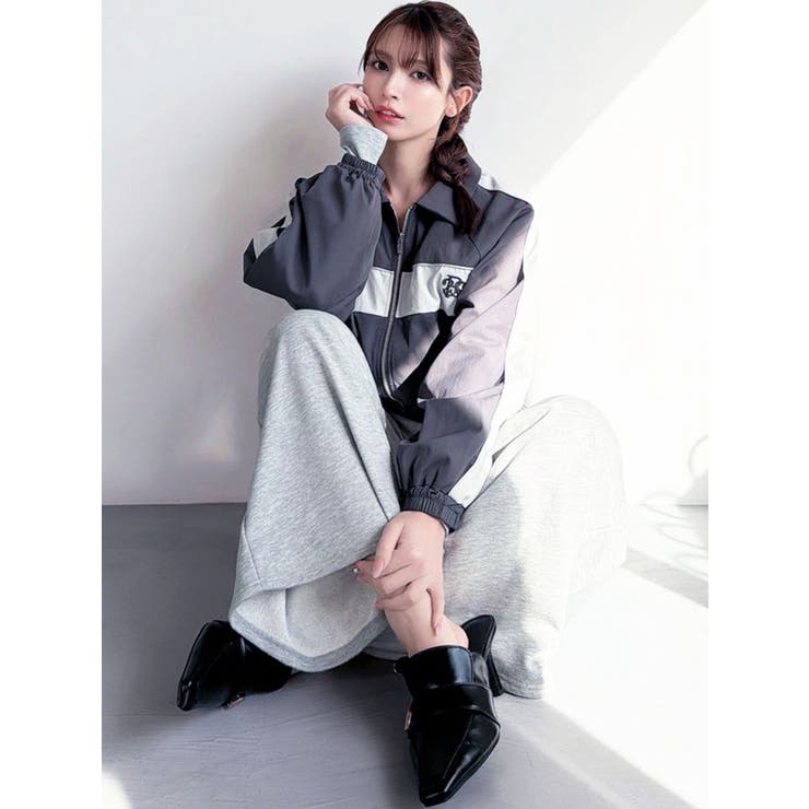 バイカラーパイピングブルゾン | RESEXXY | 詳細画像14 