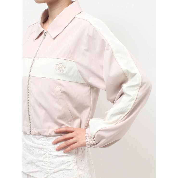 バイカラーパイピングブルゾン | RESEXXY | 詳細画像24 