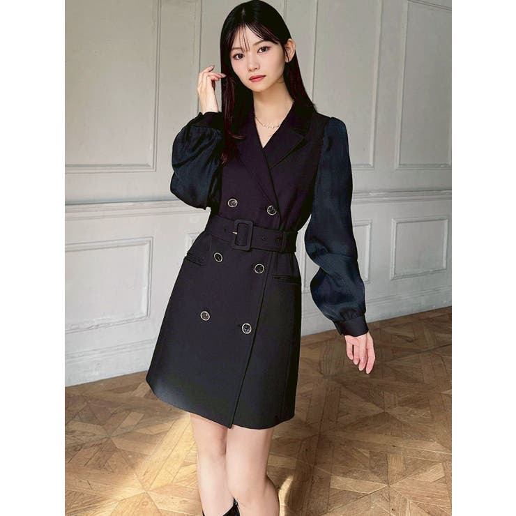 スリーブシアーミニワンピース | RESEXXY | 詳細画像2 