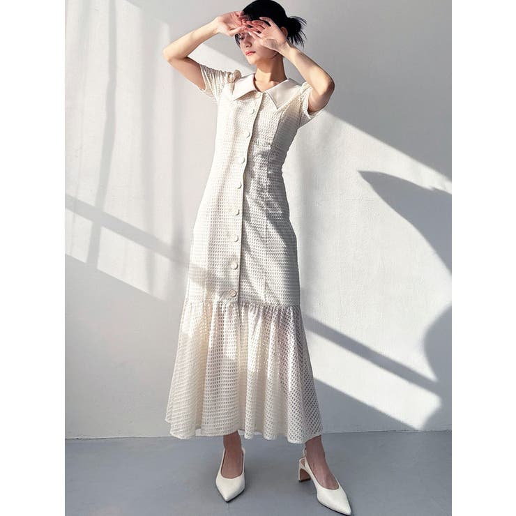 アイボリー | ラッセルマーメイドワンピース | RESEXXY