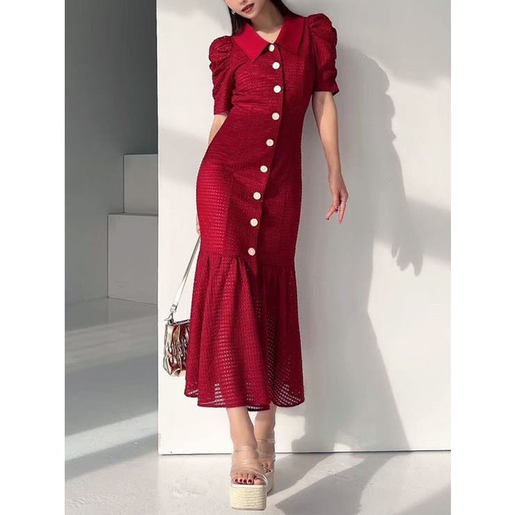 レッド | ラッセルマーメイドワンピース | RESEXXY