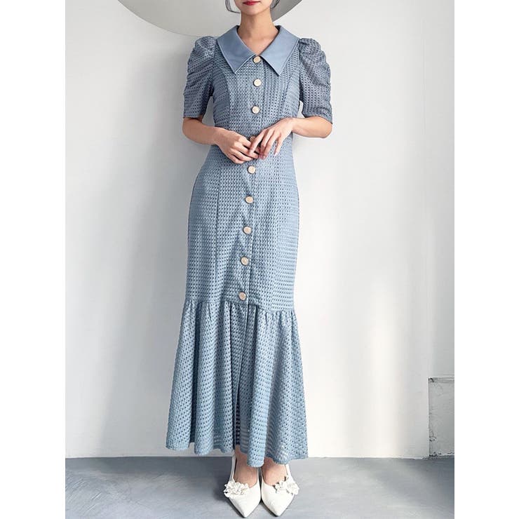 ブルー | ラッセルマーメイドワンピース | RESEXXY