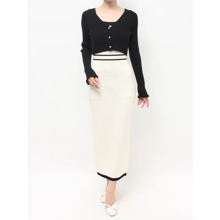 オープンワークコンビニットワンピース | RESEXXY | 詳細画像39 