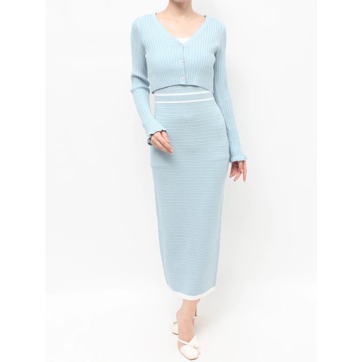 オープンワークコンビニットワンピース | RESEXXY | 詳細画像41 