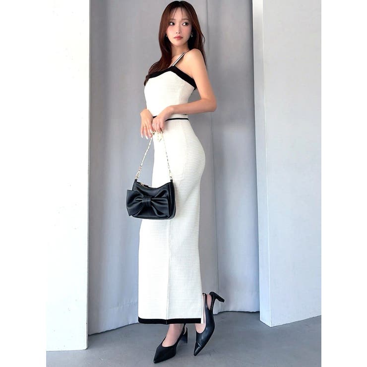 オープンワークコンビニットワンピース | RESEXXY | 詳細画像6 