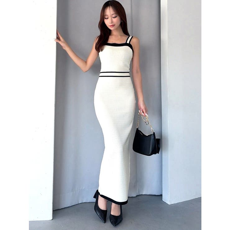 オープンワークコンビニットワンピース | RESEXXY | 詳細画像7 