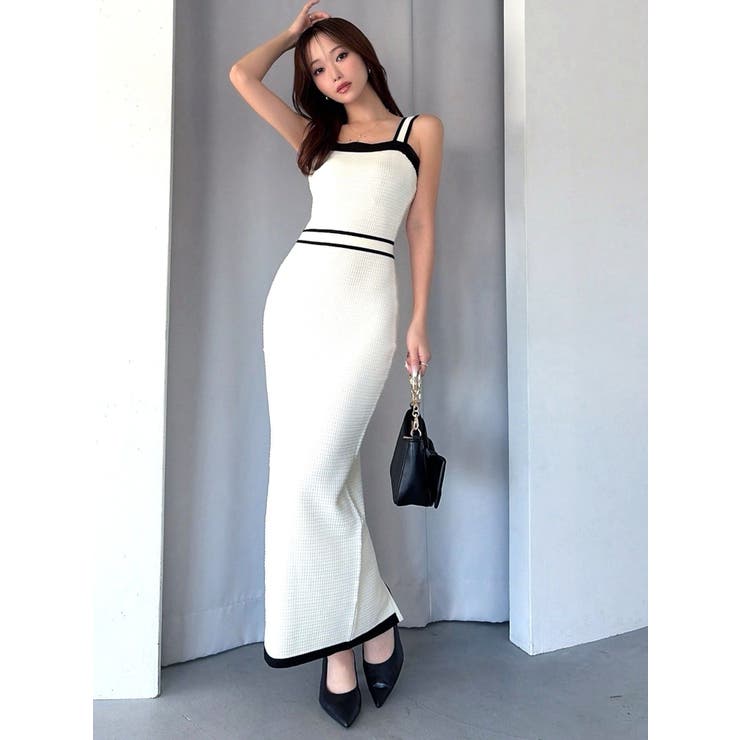 オープンワークコンビニットワンピース | RESEXXY | 詳細画像8 