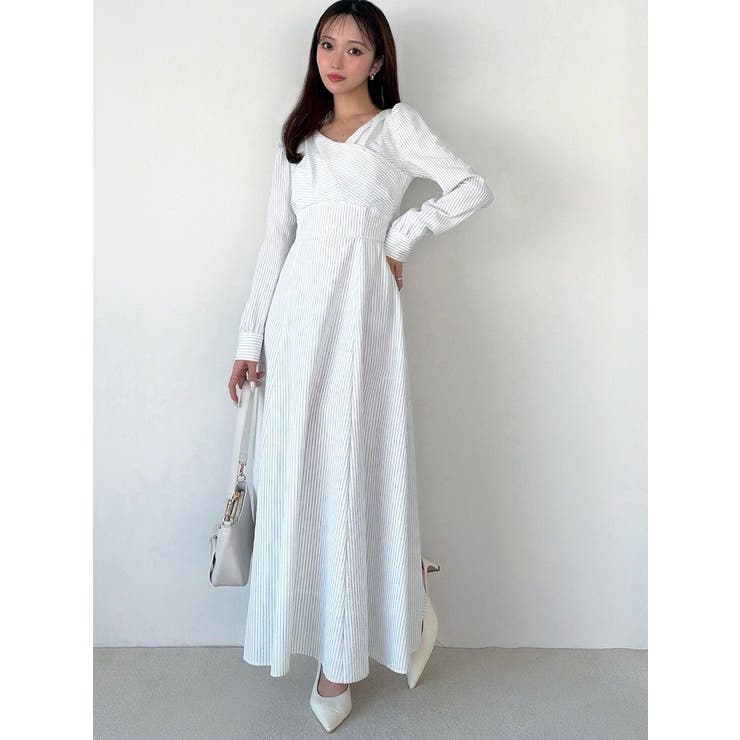 カシュクールバックオープンワンピース | RESEXXY | 詳細画像11 