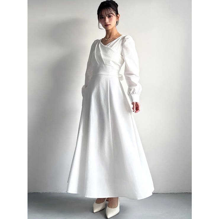 カシュクールバックオープンワンピース | RESEXXY | 詳細画像5 