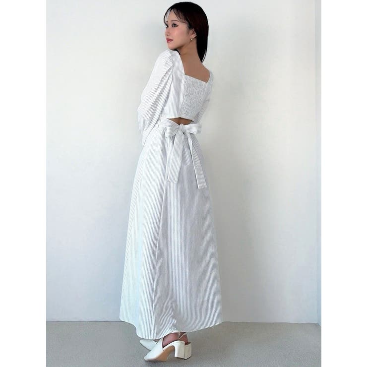 カシュクールバックオープンワンピース | RESEXXY | 詳細画像9 