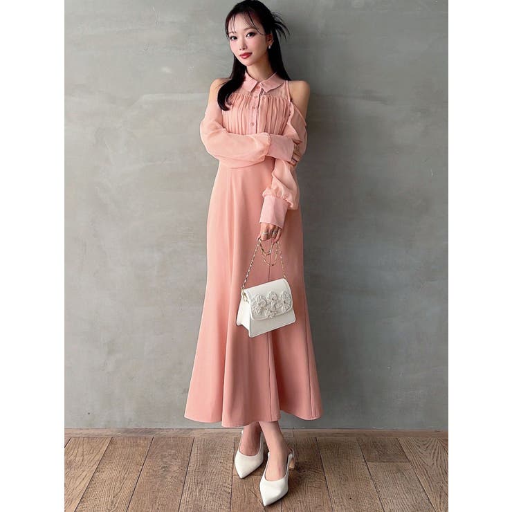 シアースリーブシャツマーメイドワンピース | RESEXXY | 詳細画像12 