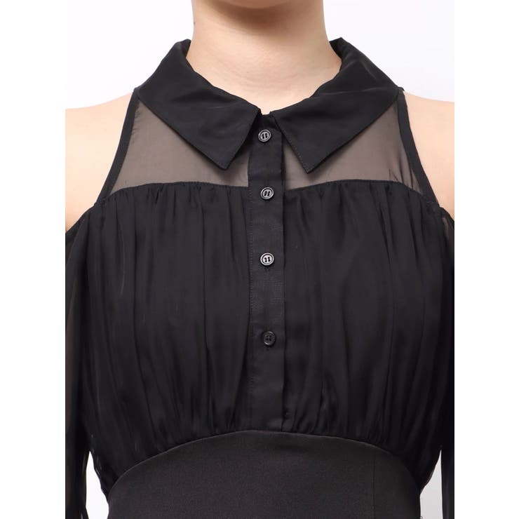 シアースリーブシャツマーメイドワンピース | RESEXXY | 詳細画像19 