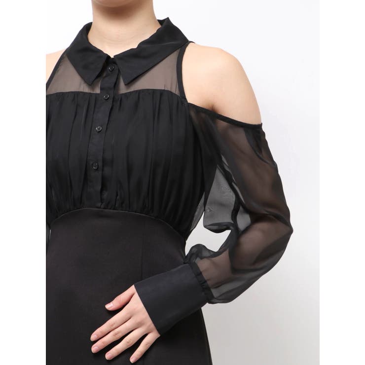 シアースリーブシャツマーメイドワンピース | RESEXXY | 詳細画像20 