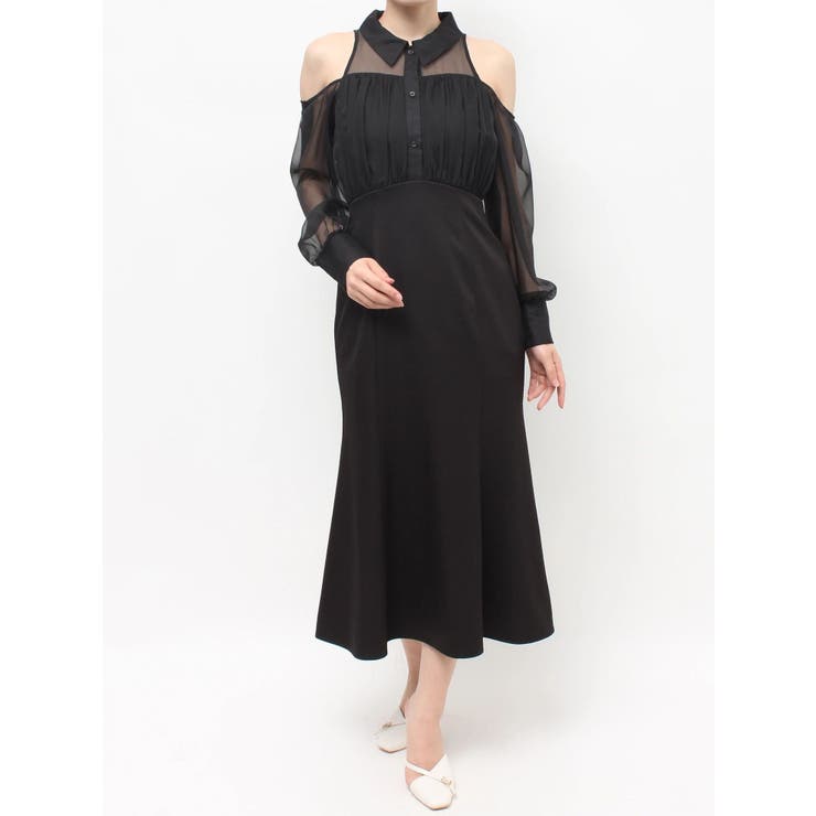 シアースリーブシャツマーメイドワンピース | RESEXXY | 詳細画像27 