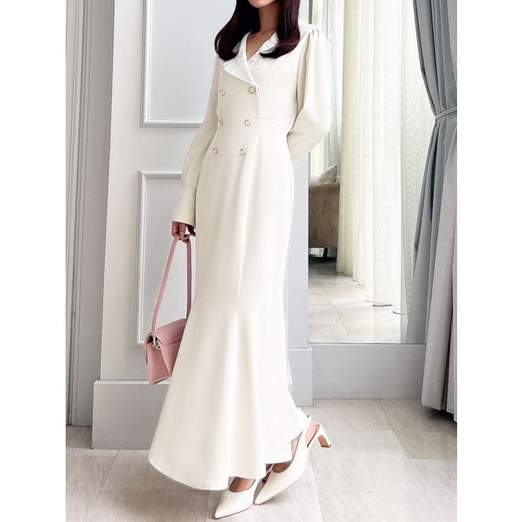 アイボリー | エンブロイダリーマーメイドワンピース | RESEXXY