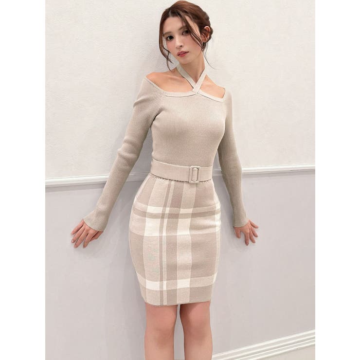 フロントクロスジャガードワンピース | RESEXXY | 詳細画像2 