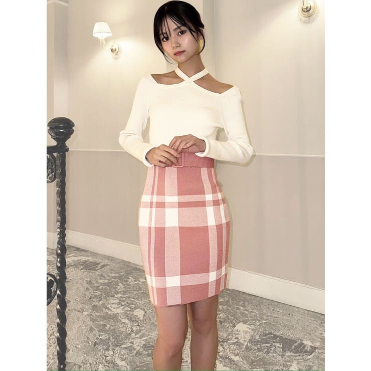 フロントクロスジャガードワンピース | RESEXXY | 詳細画像8 