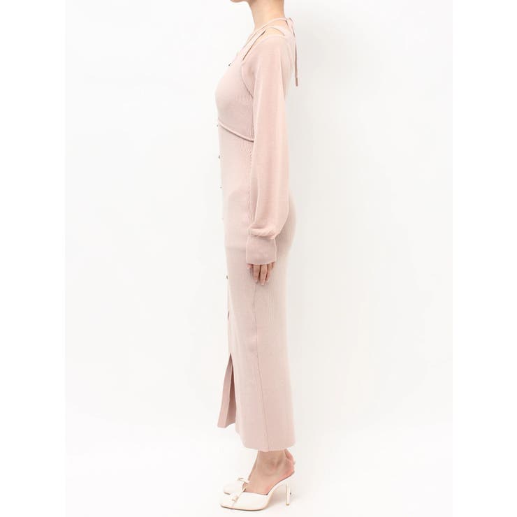 レースレイヤードリブニットワンピース | RESEXXY | 詳細画像17 