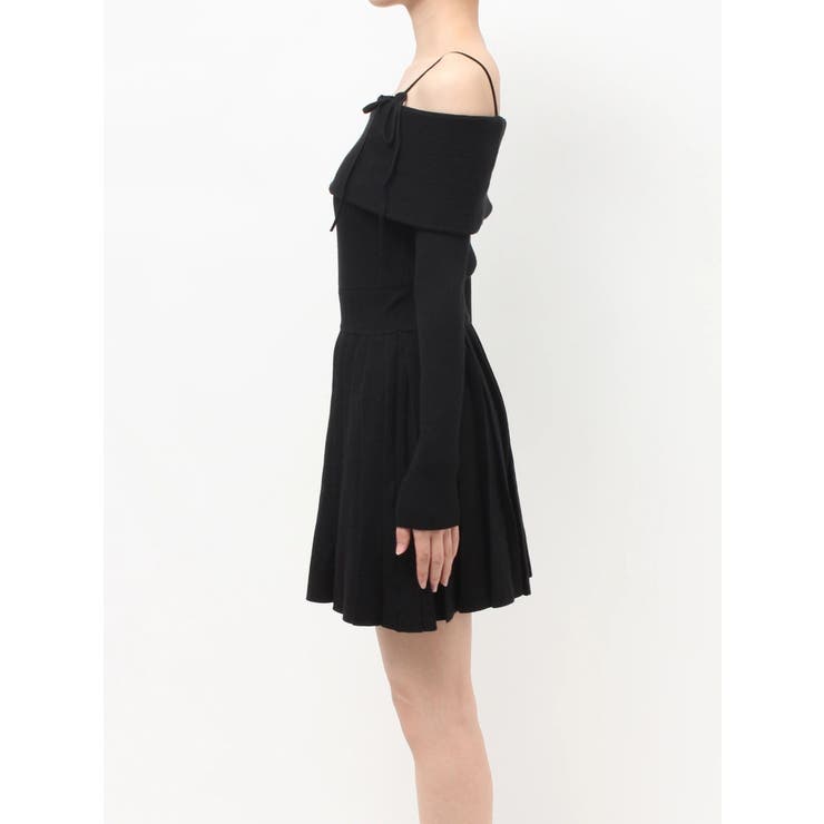 オフショルプリーツニットミニワンピース | RESEXXY | 詳細画像18 