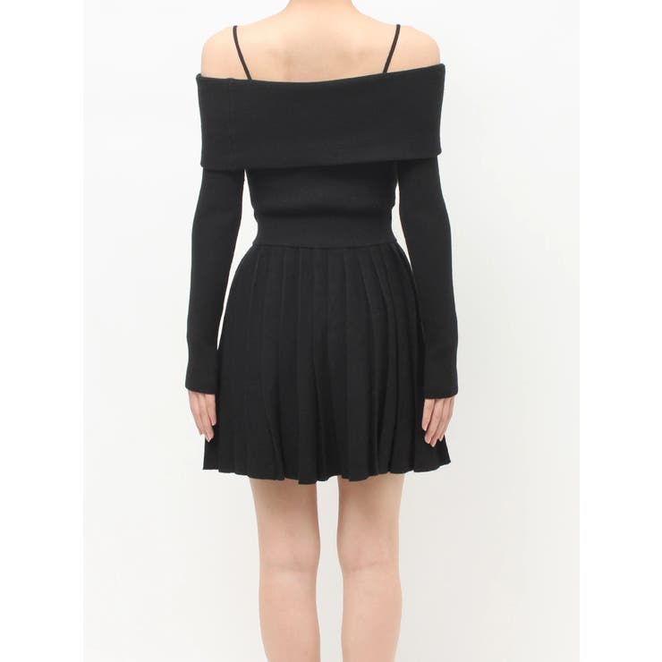 オフショルプリーツニットミニワンピース | RESEXXY | 詳細画像19 