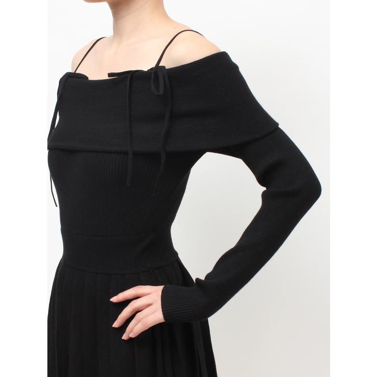 オフショルプリーツニットミニワンピース | RESEXXY | 詳細画像21 
