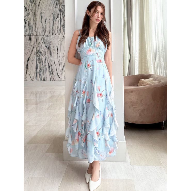 【memorif.】フラワーラッフルアンサンブルキャミワンピース | RESEXXY | 詳細画像13 