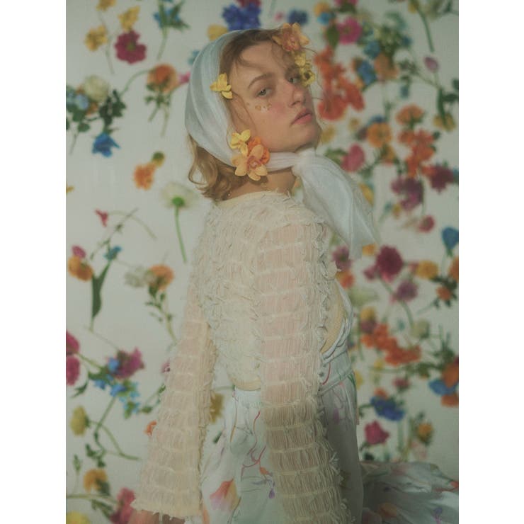 【memorif.】フラワーラッフルアンサンブルキャミワンピース | RESEXXY | 詳細画像36 