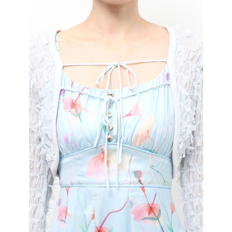 【memorif.】フラワーラッフルアンサンブルキャミワンピース | RESEXXY | 詳細画像40 