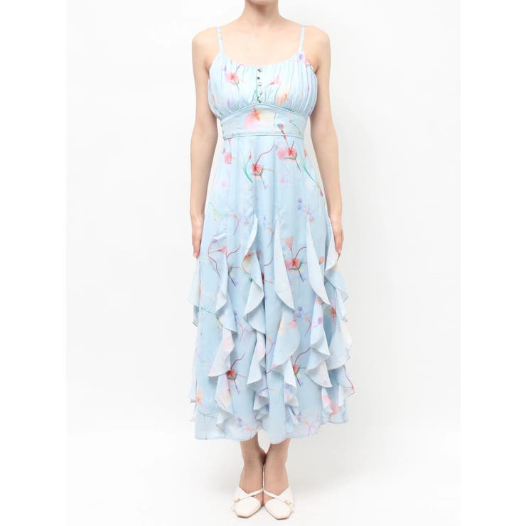 【memorif.】フラワーラッフルアンサンブルキャミワンピース | RESEXXY | 詳細画像44 